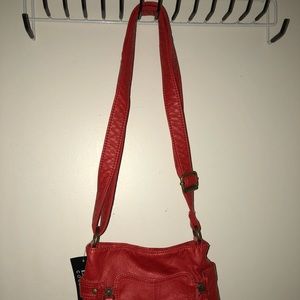 Over-the-shoulder mini purse!